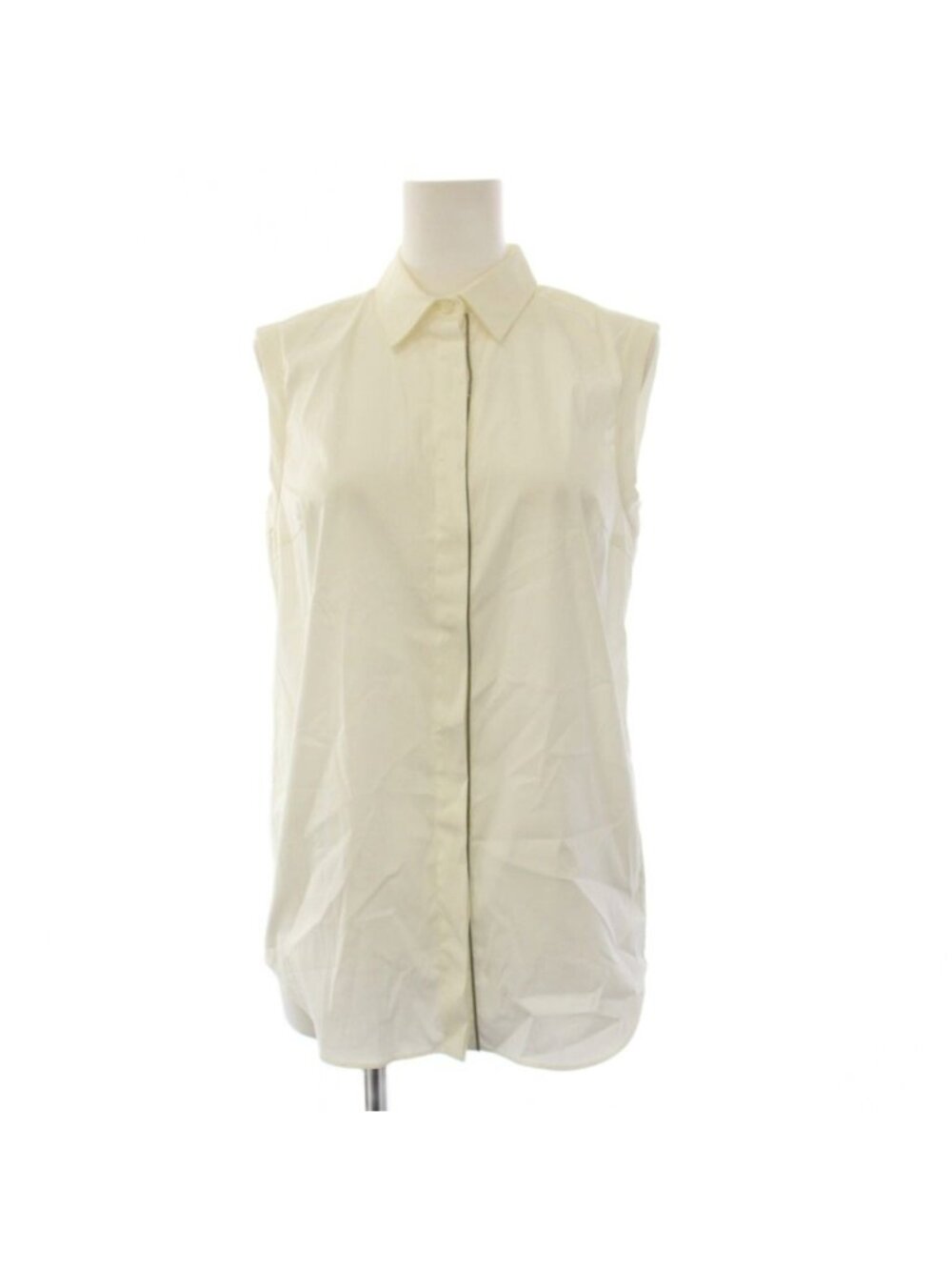 Brunello Cucinelli Shirt Blouse Sleeveless White XS